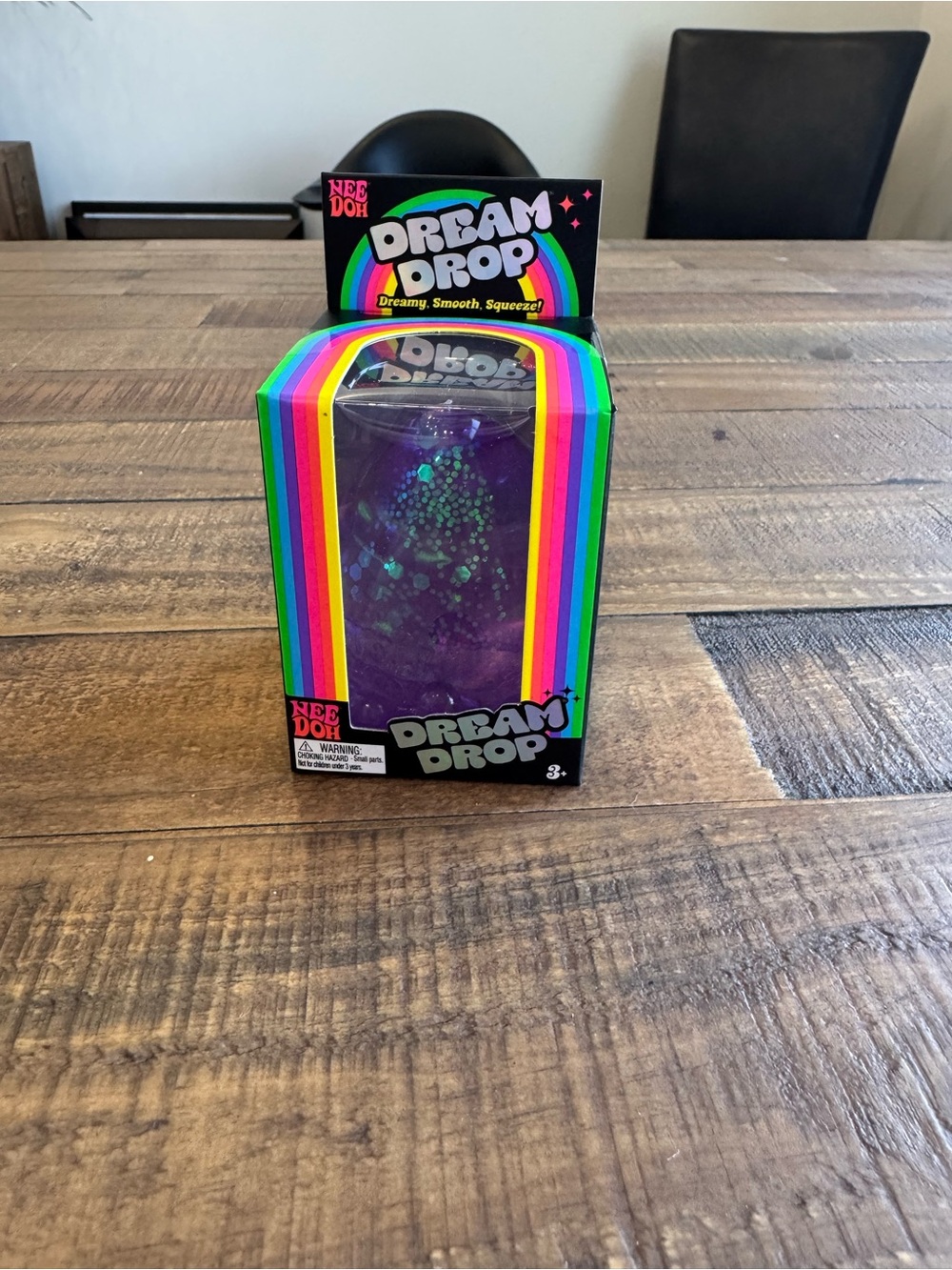 Target Dream Drop Purple Glitter Squishy Toy